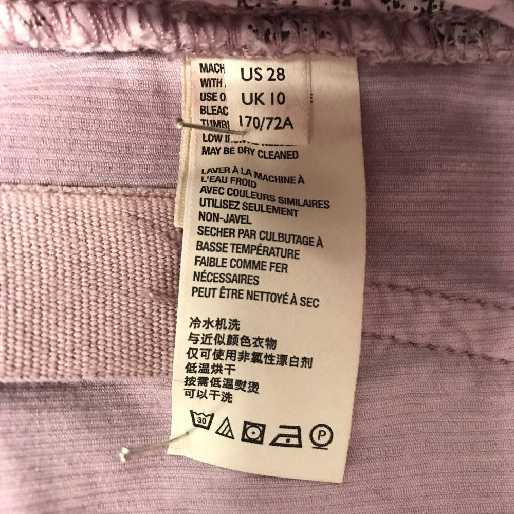 WE THE FREE Eomens 28 Button Fly Straight Ankle Pant Light Pink Corduroy - Picture 9 of 11